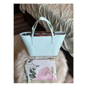 Ted Baker Tote with Zip Wristlet